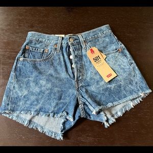 Levis High-Rise 501 Shorts